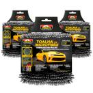 Kit 3 Toalhas de Microfibra Chenile Limpeza Automotiva Proauto Kit 3 Toalhas de Microfibra Chenile Limpeza Automotiva Proauto
