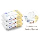 Kit 3 Toalhas umedecidas Recém nascidos Baby Byn C/ 100 UN