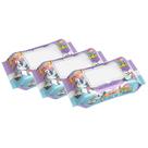 Kit 3 Toalhinhas Umedecidas Turma da Cegonha Tampa FlipFlop 140 Unidades