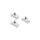 Kit 3 Tomada Antena TV 57115/042 Branco Liz Tramontina