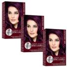 Kit 3 TONALIZANTE HASKELL 826 LOURO CLARO VIOLETA VERMELHO