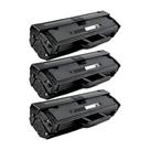 Kit 3 Toner Compatível 105A W1105 W1105A P/ MFP135A Sem Chip