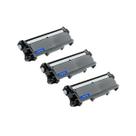 Kit 3 Toner Preto Compatível com Brother TN2340 TN2370 TN660 para L2320 L2720 L2740 L2700 L2520 L2320d L2360dw L2540dw