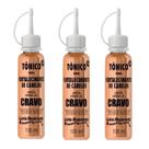 Kit 3 Tonico Cabelo Extrato De Cravo 100mL - Gota Dourada