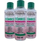 Kit 3 Tônico Revitalizante Remove Impurezas 200ml Rhenuks