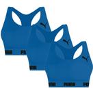 Kit 3 Top Com Costas Nadador Sem Costura Sem Bojo Modelo Esportivo Fitness Para Academia