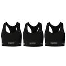 Kit 3 Top Puma Feminino Original Nadador Academia Fitness -