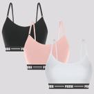 Kit 3 Tops Puma Com Alça Regulável
