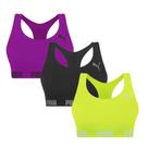 Kit 3 Tops Puma Nadador Sem Costura Feminino