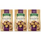 Kit 3 Torradas Bruschette Chips Alho Garlic Maretti 85g