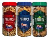 Kit 3 Torresmo Pururuca Porkão 120g CADA Sabores Variados Kit 3 Torresmo Pururuca Porkão 120g CADA Sabores Variados