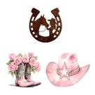 Kit 3 Totens Display MDF Adesivado Country