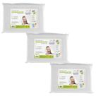 Kit 3 Travesseiro Baby Favos de Mel Macio