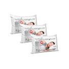Kit 3 Travesseiros Classic Pillow Duoflex 50x70 Matelassê Kit 3 Travesseiros Classic Pillow Duoflex 50x70 Matelassê