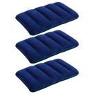 Kit 3 Travesseiros Inflável Intex Camping Viagem Cama Colchão Praia