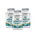 Kit 3 Tri Magnésio Taurato+Malato+Bisglinato de Magnésio 3x60 cps Flora Nativa