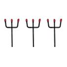 Kit 3 Tridentes Garfo Exú Ferro 10cm Ferramenta Assentamento Umbanda