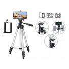 Kit 3 Tripé Universal Telescópico Para Câmera E Celular 1,02 M