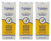 Kit 3 Triselen Ouro Anticaspa Selênio Alecrim Melaleuca