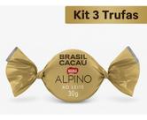 Kit 3 Trufas Chocolate Alpino Nestlé Brasil Cacau
