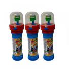 Kit 3 Tubetes Bolhaha Sabão Super Bubble com Jogo Basquete