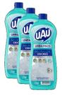 kit 3 UAU LIMPA PISOS NEUTRALIZADOR DE ODORES 750ML