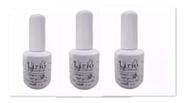 kit 3 Ultra Selante Top Coat Lirió Porcelana gel Finalizador