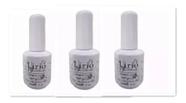 kit 3 Ultra Selante Top Coat Lirió Porcelana gel Finalizador