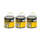 Kit 3 un arame farpado zincado vonder rolo 100 metros 250kgf