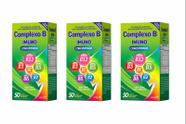 Kit 3 Un Complexo B Suplemento Alimentar Airela 50 Comprimidos