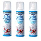 Kit 3 Un Creme Chantilly Spray Fleischmann Gran Finale 250g Kit 3 Un Creme Chantilly Spray Fleischmann Gran Finale 250g