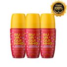 Kit 3 Un Desodorante Roll-on Suvaquinho Rosa Selvagem 85ml