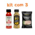 Kit 3 un Habanero Sal Mostarda Farofa Costelinha com Limão