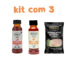 Kit 3 un Morango Goiabada Farofa Costelinha com Limão