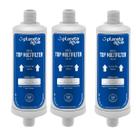 Kit 3 un Refil Top Multifilter Compatível com instalações com rosca ou engates de 1/2"