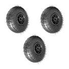 Kit 3 un roda pneum ajax 3.50-4 4l plástico furo pass 20mm Kit 3 un roda pneum ajax 3.50-4 4l plástico furo pass 20mm