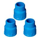 Kit 3 und Adaptador BSA PN80 50mm X 1.1/2" de Redução Soldável para Irrigação Alta Vedação Kit 3 und Adaptador BSA PN80 50mm X 1.1/2" de Redução Soldável para Irrigação Alta Vedação