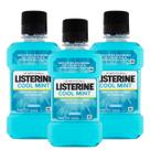 Kit 3 und Antisséptico Bucal Listerine Cool Mint 250ml Kit 3 und Antisséptico Bucal Listerine Cool Mint 250ml