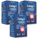 Kit 3 UND Colágeno Tipo 2 Condroitina Vitamina D Magnésio 180 Cápsulas