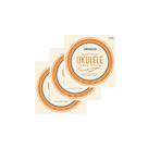 Kit 3 UND Enc. Ukulele Baritono D'addario Pro Arte EJ65B .28