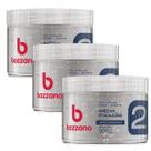 Kit 3 und Gel Fixador Bozzano Incolor Fixação Média 300g