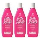 Kit 3 und Loção Leite Rosas Tradicional 100ml