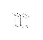 Kit 3 Und Pedestal Konect Pt-90 Tripe C/Base Para Microfone