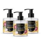 KIT 3 Und. Sabonete Líquido YEVA Neutralizador De Cheiros - 350ml KIT 3 Und. Sabonete Líquido YEVA Neutralizador De Cheiros - 350ml