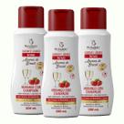 KIT 3 UNDs Sabonete Íntimo Líquido Morango com Champagne Bio Instinto 600 ml pH Equilibrado 24h