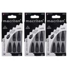 Kit 3 Unhas Postiças Stiletto Longa Preto UP510 - Macrilan