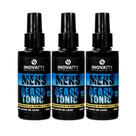 Kit 3 Uni BeardTonic Tônico para barba 120ml Inovatty Cosmética