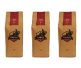 Kit 3 unidades Café Terrazu Gourmet Torrado em Grãos Arábica Máquina Espresso 1Kg