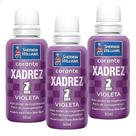 Kit 3 Unidades Corante Líquido Xadrez 50ml Violeta Sherwin Willians
