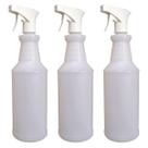 Kit 3 Unidades Frasco Borrifador 1L / Pulverizador 1 Litro Profissional PV2001 Bralimpia - Spray Stream Leque / Jato Kit 3 Unidades Frasco Borrifador 1L / Pulverizador 1 Litro Profissional PV2001 Bralimpia - Spray Stream Leque / Jato